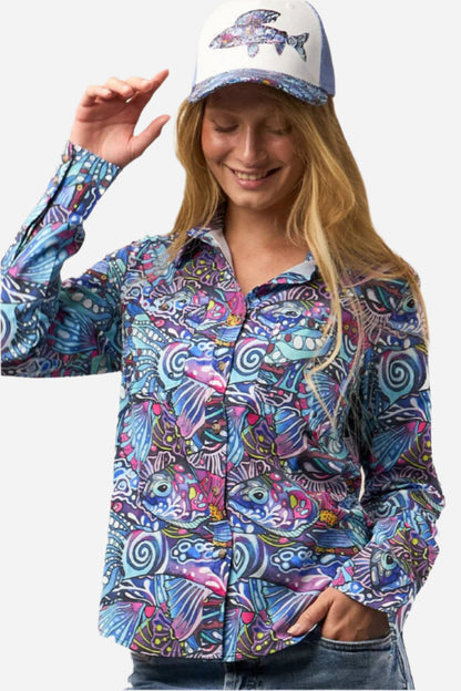 Enchanted Grayling Signature Fishing Shirt