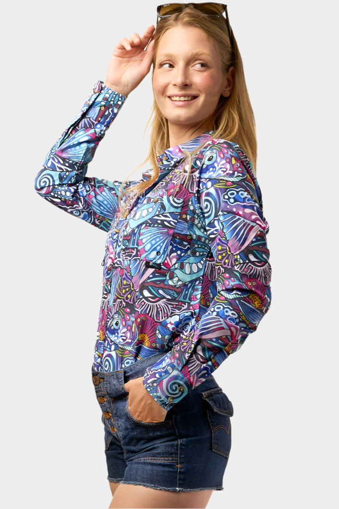 Enchanted Grayling Signature Fishing Shirt