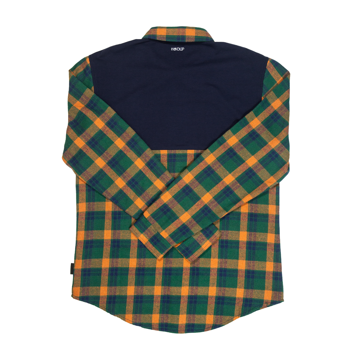 FlexTop Flannel - Forest Green/Golden Mustard