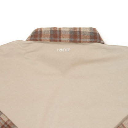 FlexTop Flannel - Saddle Brown/Sand