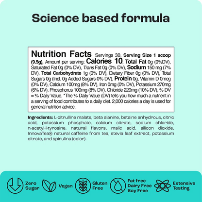Pre-Workout Powder with Electrolytes