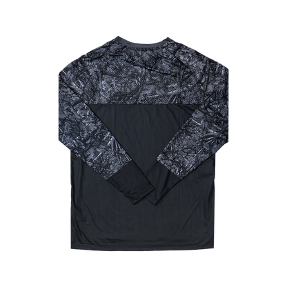 Long Sleeve VenTop Jersey - Grey Timber Camo