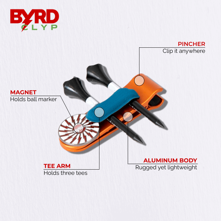 THE BYRD GOLF CLYP - White Swan