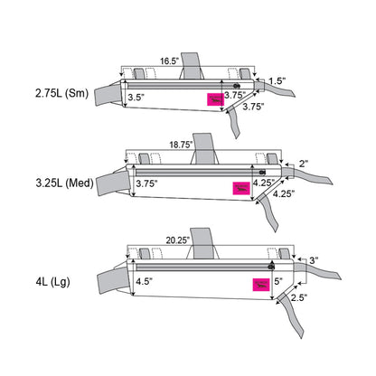 Hold Fast Half Frame Bag