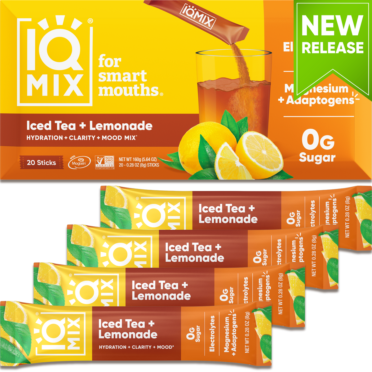 Iced Tea + Lemonade (20 Sticks)