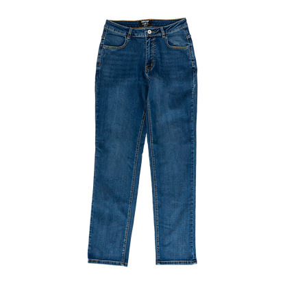 Jean Pants - Medium Wash Blue
