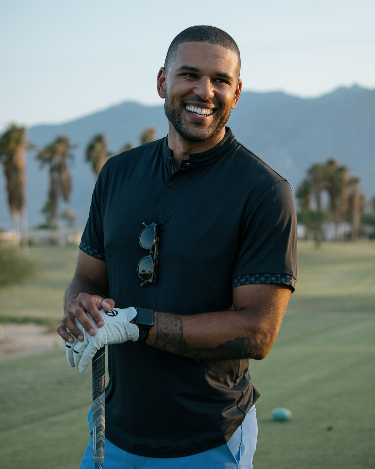 Catalyst Polo | Mantra Collar | Palm Contrast