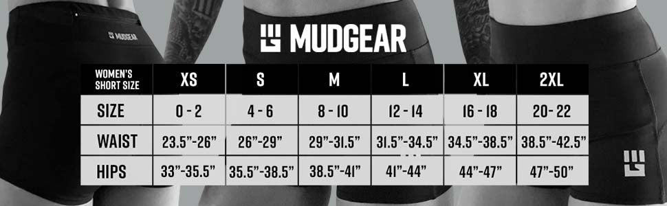 Women's Flex-Fit Compression Shorts 2-inch Inseam