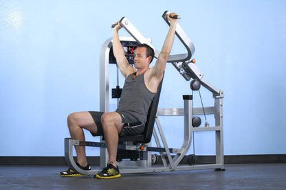 Dual Function Multi Press Combo - Muscle D Fitness - Adjustable - Multi-Position - Pin Selectorized - Chest - Shoulder - Triceps Press