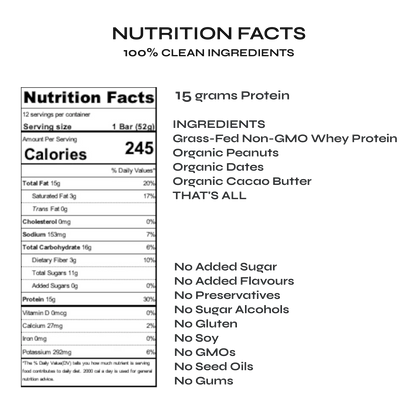 Peanut Protein Bar