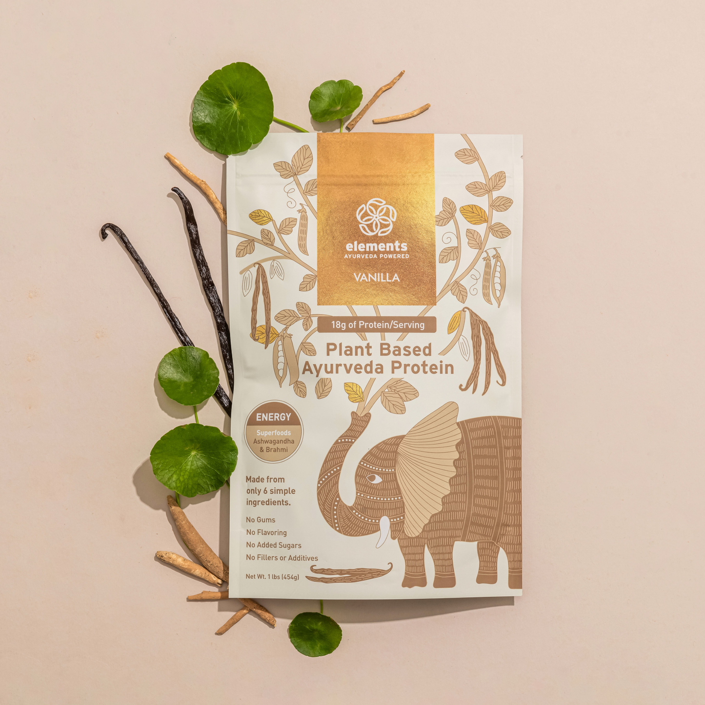 Plant Based Protein Powder: Vanilla (14 Servings)
