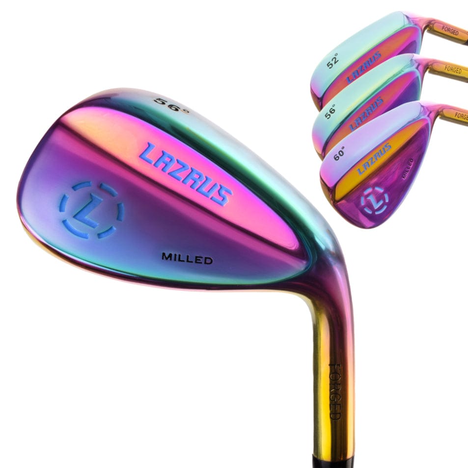 Lazrus Golf 13 pc Set - Laz2 Driver, 3 Wedges Set, Hybrids (4-PW), Putter & Bag (optional)