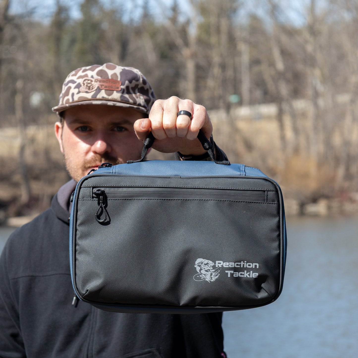 Reaction Tackle Splash Proof Bait Binder and Tackle Storage - New