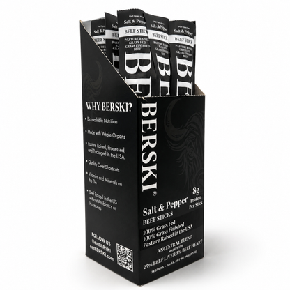 BERSKI Beef Sticks - Salt and Pepper