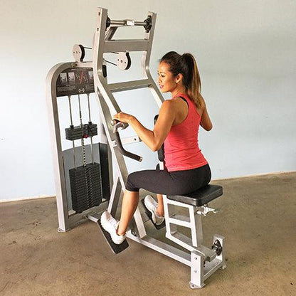 Classic Seated Row - Muscle D Fitness - Pin Selectorized - Back Workout