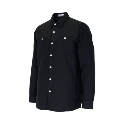 Flannel Jacket - Black on Black