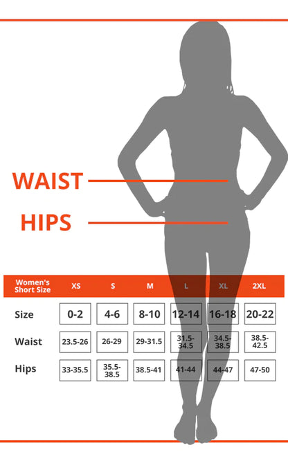 Women's Flex-Fit Compression Shorts 2-inch Inseam