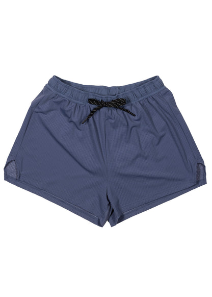 NORO 3" SPLIT SHORTS - STONE