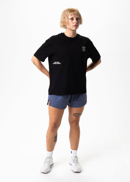 DIMENSIONS OVERSIZED TEE, UNISEX - BLACK