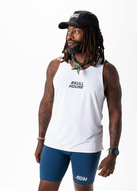 SYNERGY PERFORMANCE SINGLET - WHITE