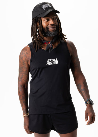 NORO PERFORMANCE SINGLET - BLACK