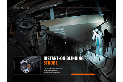 Fenix TK20R V2.0 Rechargeable Flashlight with FREE T5 Tactical Pen (optional)