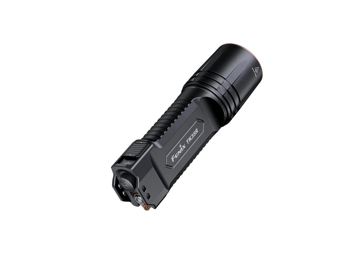 Fenix TK35R Rechargeable High-Performance Tactical Flashlight with UV Output