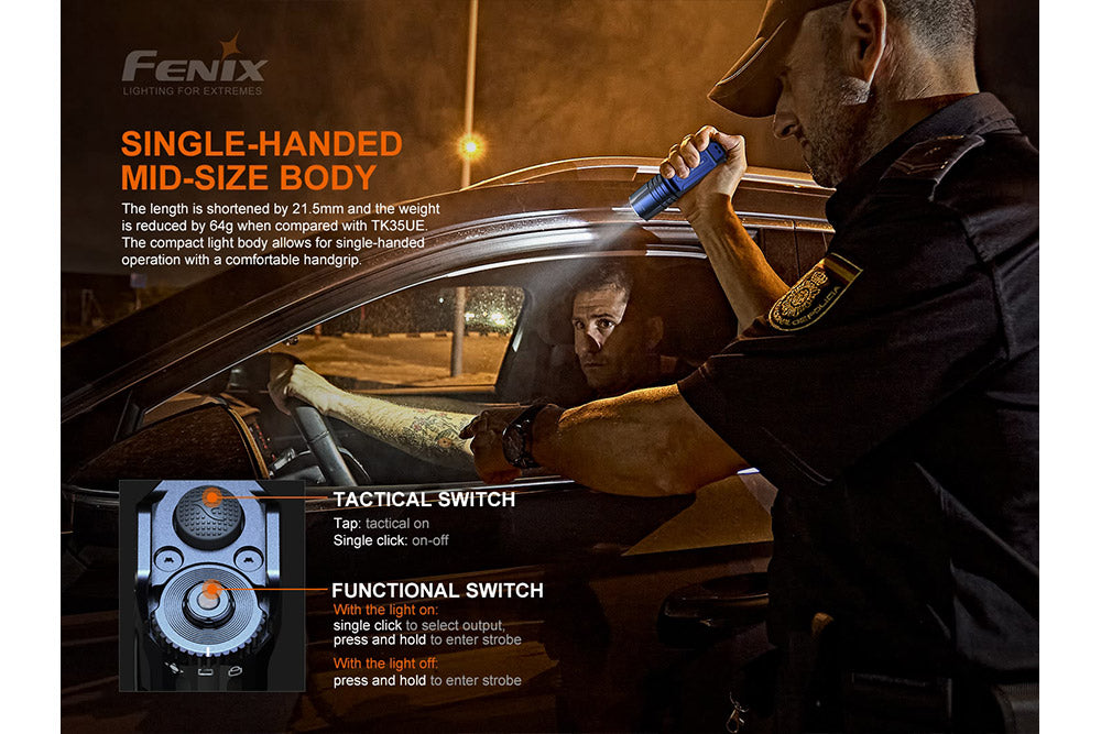 Fenix TK35UE V2.0 Flashlight - 5000 Lumens