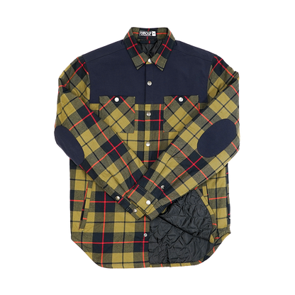 Flannel Jacket - Olive Flannel