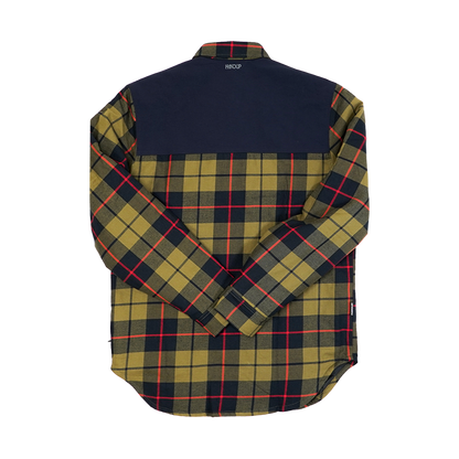 Flannel Jacket - Olive Flannel