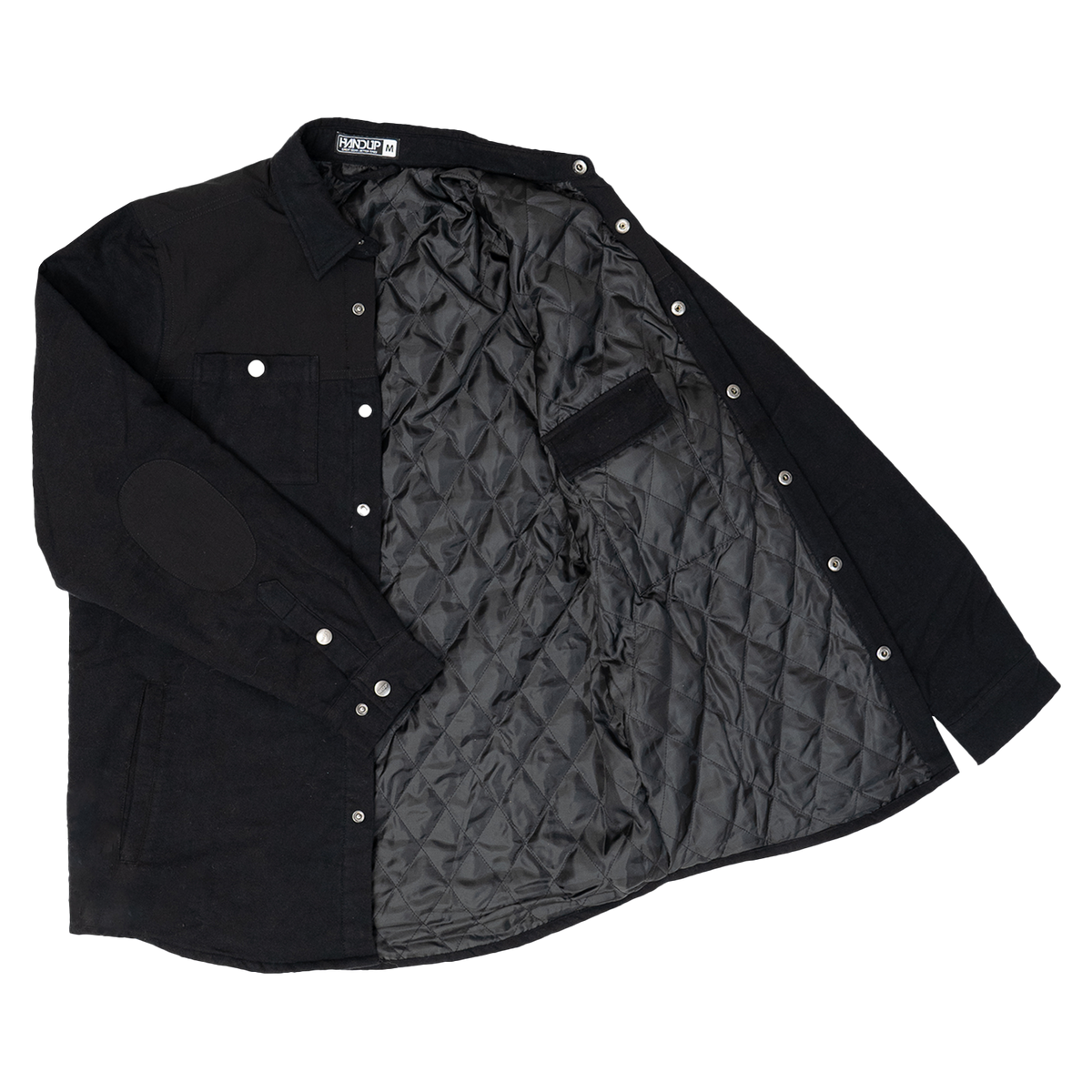 Flannel Jacket - Black on Black