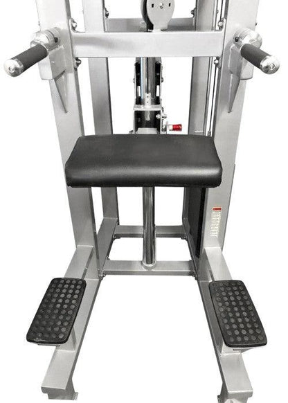 Dual Function Assisted Chin-Dip Combo - Muscle D Fitness - Adjustable - Plate Selectorized
