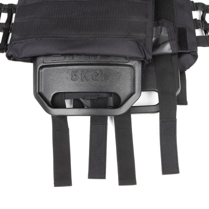Weighted Vest Adjustable + Pair 5.5lbs/2.5kg +  Pair 11lbs/5kg + Pair 16.5lbs/7.5kg Plates