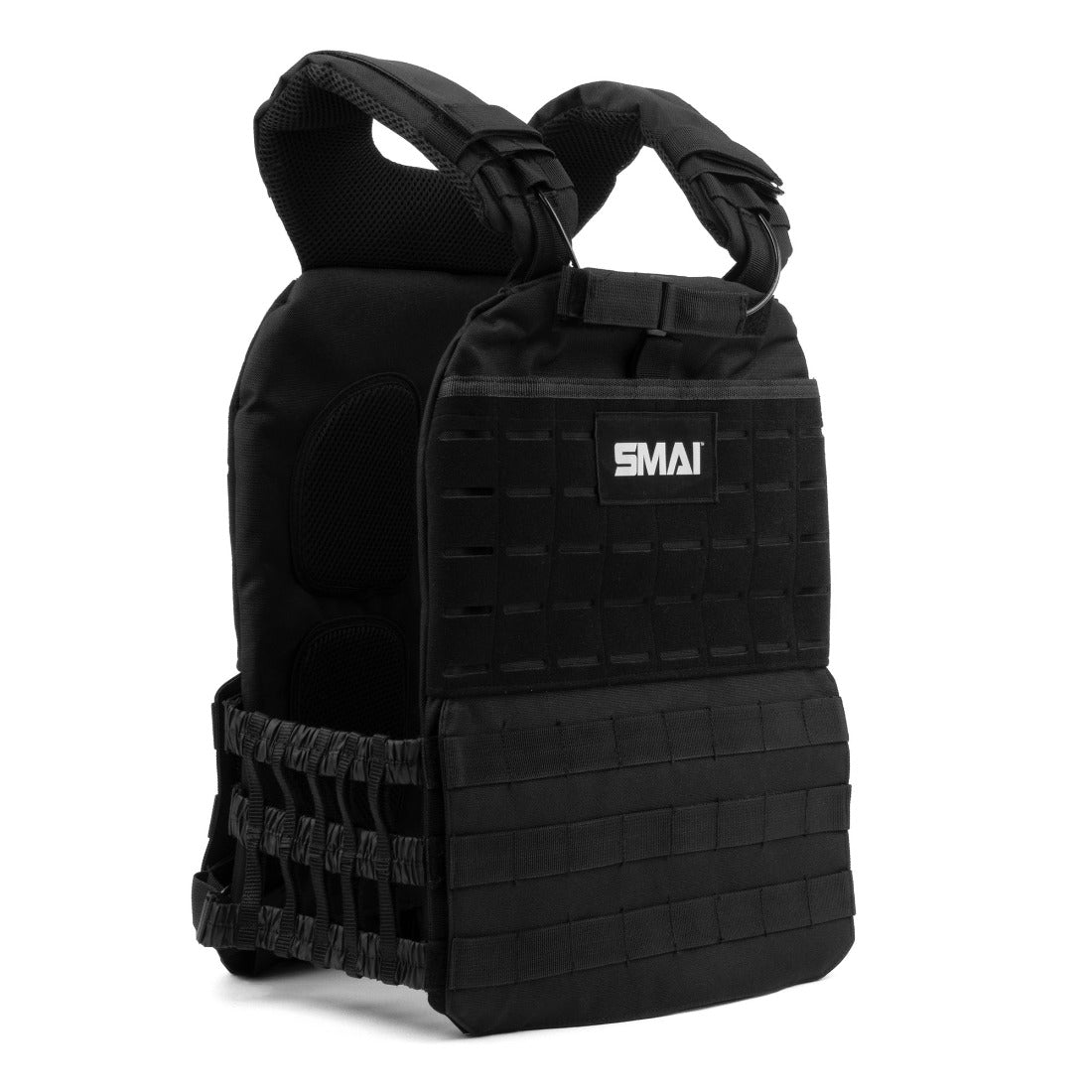 Weighted Vest Adjustable + Pair 5.5lbs/2.5kg +  Pair 11lbs/5kg + Pair 16.5lbs/7.5kg Plates