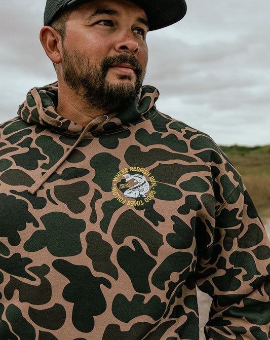 Wharf Hoodie | Camo