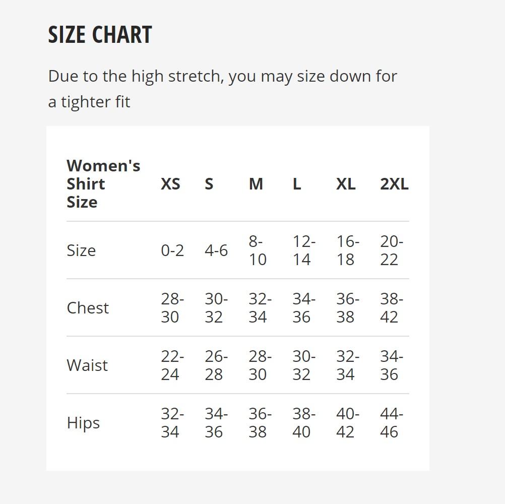 Women's Fitted Performance Shirt - Short Sleeve (Black)