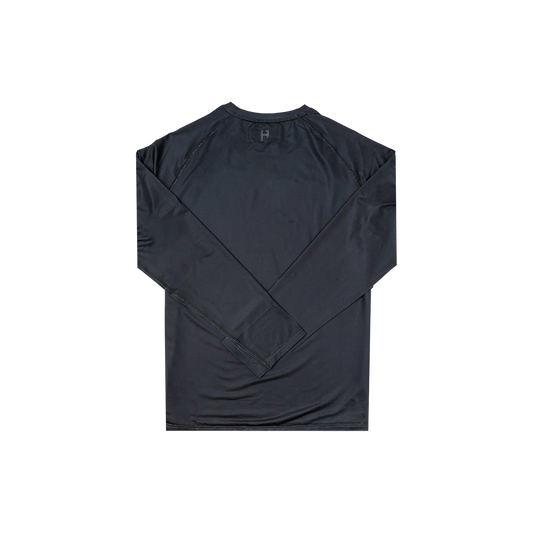 Youth Long Sleeve Lite Jersey - Metal Teal Logo