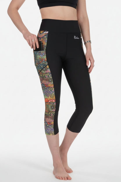 Brookie Pocket Capri Leggings