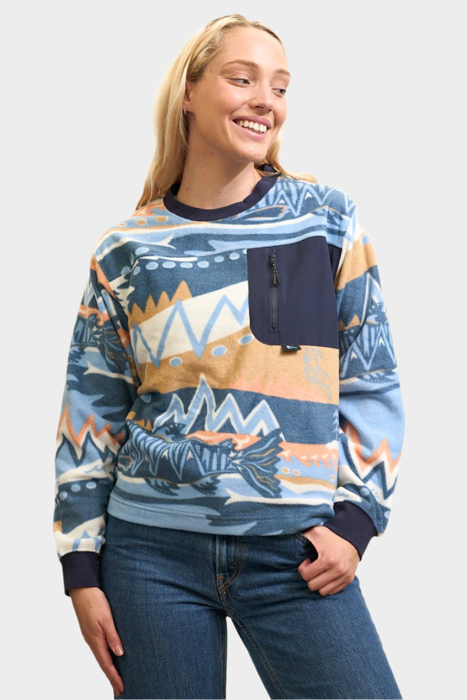 Chummy Fleece Crew Neck