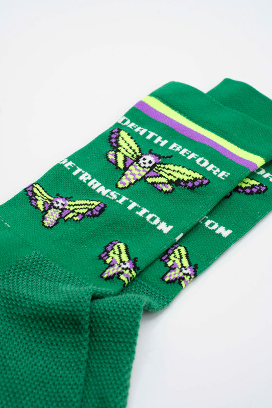 Death Before Detransition Socks - A Fundraiser for Point of Pride