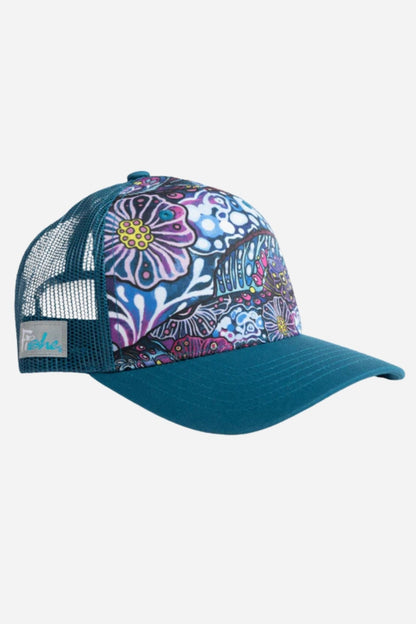 Enchanted Grayling Abstract Trucker Hat
