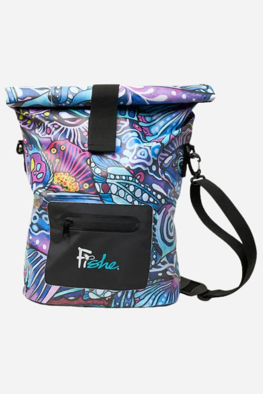 Enchanted Grayling Roll Tote Dry Bag