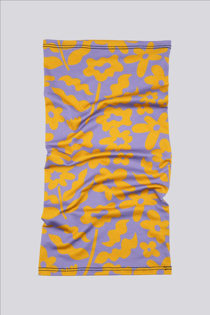 Goldenrod Wildflower Neck Gaiter