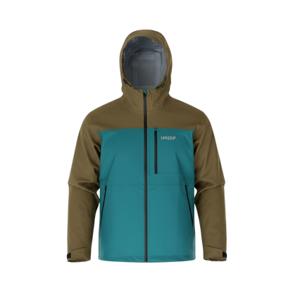 HydroSend Shell - Forest Khaki/Teal