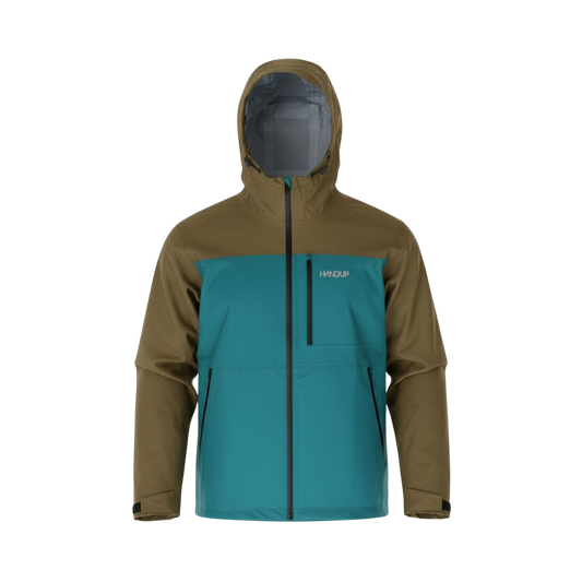 HydroSend Shell - Forest Khaki/Teal