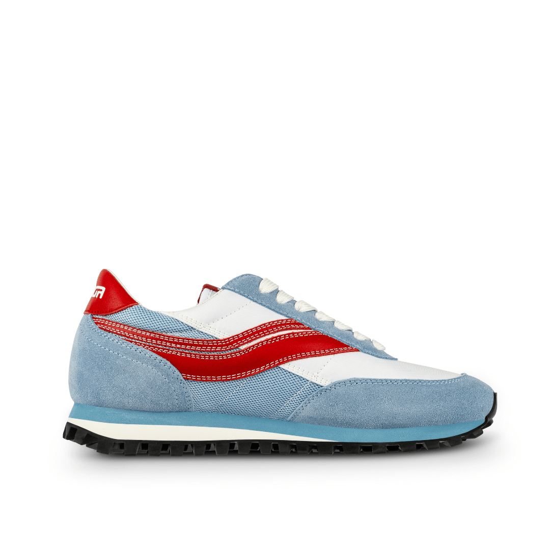 Osaga KT-26 Women's Original Retro Sneaker (Red/White/Blue)