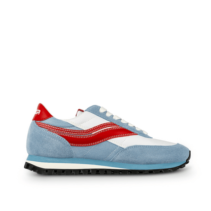 Osaga KT-26 Women's Original Retro Sneaker (Red/White/Blue)