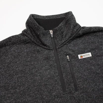 Men's Premium Pullover - 1/4 Zip (Pepper)