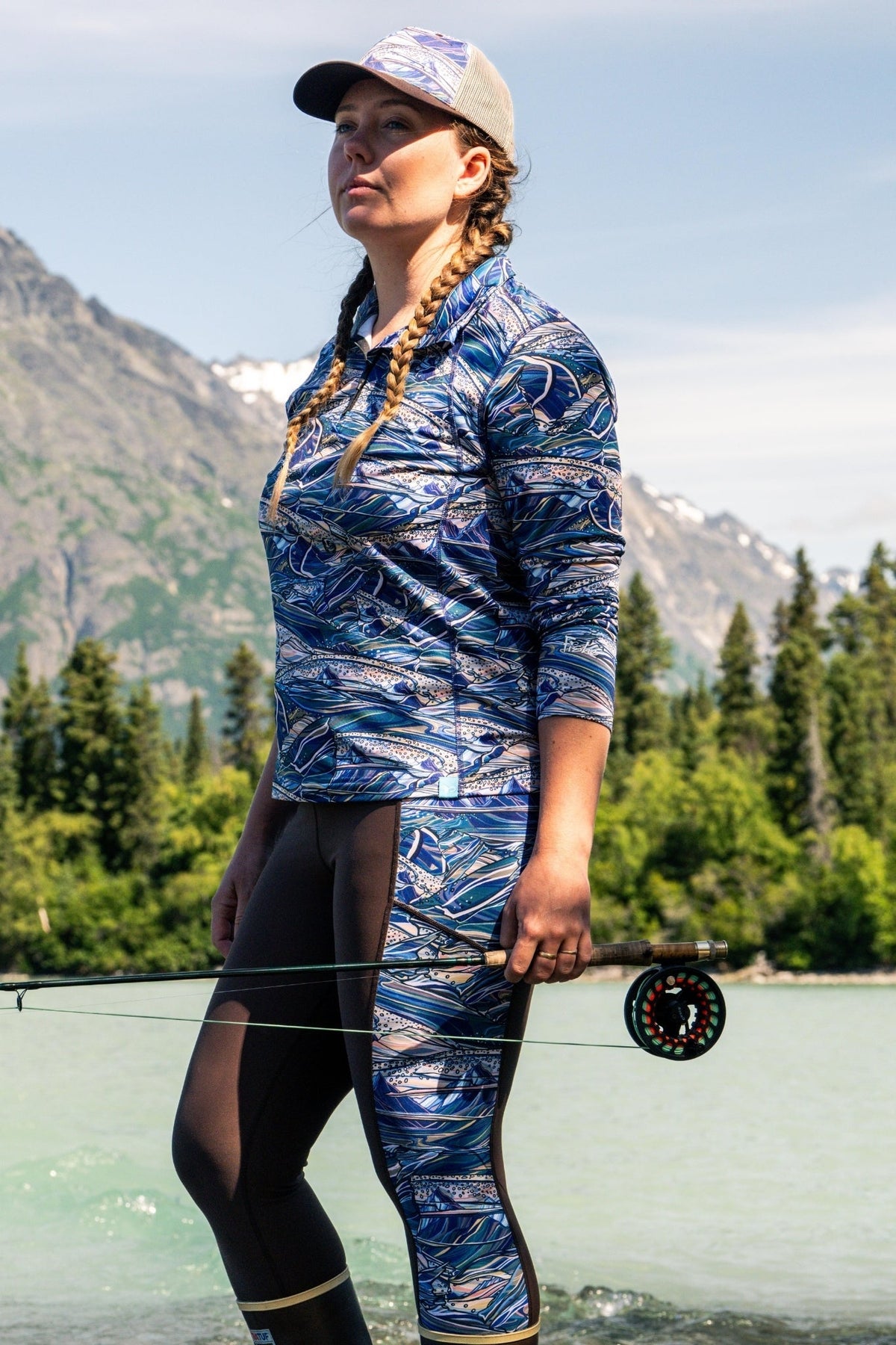 Rainbow Ridge Thermal 1/4 Zip Top