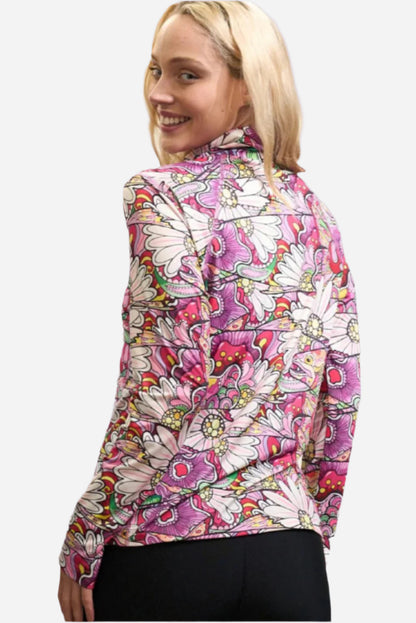REDtro Salmon 1/4 Zip Sunshirt